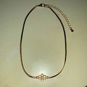 Gold Choker Style Necklace